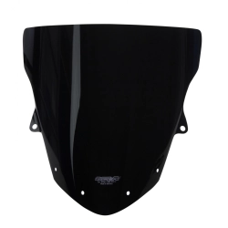 MRA szyba motocyklowa KAWASAKI NINJA ZX6R 2019-2023, forma O, CZARNA