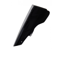 MRA szyba motocyklowa KAWASAKI NINJA ZX6R 2019-2023, forma O, CZARNA