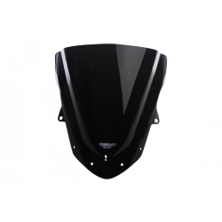 MRA szyba motocyklowa KAWASAKI NINJA ZX6R 2019-2023, forma R, CZARNA