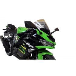 MRA szyba motocyklowa KAWASAKI NINJA ZX6R 2019-2023, forma R, CZARNA