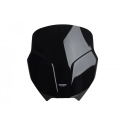 MRA szyba motocyklowa KAWASAKI VERSYS 650 LE 650 E (E,F) 2015-2016, forma T, CZARNA