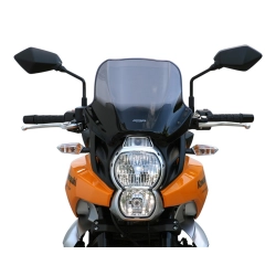 MRA szyba motocyklowa KAWASAKI VERSYS 650 LE650C 2010-2014, forma TM, CZARNA