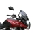 MRA szyba motocyklowa KAWASAKI VERSYS 650 LE650C 2010-2014, forma TM, CZARNA