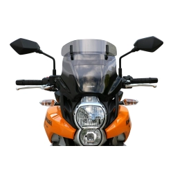 MRA szyba motocyklowa KAWASAKI VERSYS 650 LE650C 2010-2014, forma VTM, BEZBARWNA