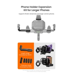 LOBOO Zestaw akcesoriów rozszerzających do dużego telefonu (pasujący do uchwytu PH06) (11.3.08006.009.01)