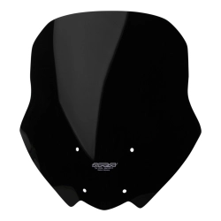 MRA szyba motocyklowa KAWASAKI VERSYS X 300 LE 300 C 2017-, forma T, CZARNA
