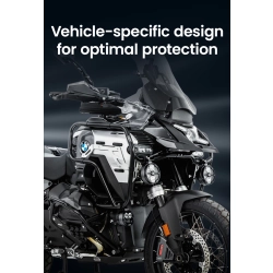 LOBOO Crash Bar górny do BMW R1300GS ADVENTURE (2024-) czarny (11.3.01151.003.11)