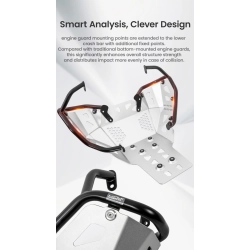 LOBOO Crash Bar górne do KTM 790 Adventure (2024-) KTM 890 Adventure(2023-) czarne