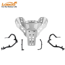 LOBOO Crash Bar dolne i osłony silnika do KTM 790 Adventure (2024-) KTM 890 Adventure (2023-) czarne