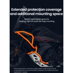 LOBOO Crash Bar górne do KTM 790 Adventure (2024-) KTM 890 Adventure(2023-) pomarańczowe