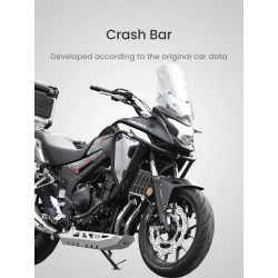 LOBOO Crash Bar komplet czarny do HONDA CB400X (2021-) HONDA CB500X (2019-) (10.3.01281.050.11)