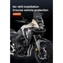 LOBOO Crash Bar do HONDA NX400 (2024-) HONDA NX500 (2024-) czarny (11.3.01289.100.11)