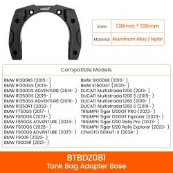 LOBOO Uchwyt Tank Bag Easy BMW, DUCATI, TRIUMPH, CFMOTO (10.4.04004.003.01)