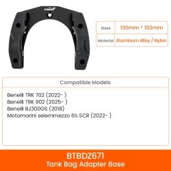 LOBOO Uchwyt Tank Bag Easy BENELI TRK 702 902 BJ300GS (11.4.04015.008.11)