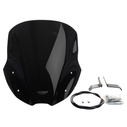 MRA szyba motocyklowa KAWASAKI VULCAN S 2015-, forma NTM, CZARNA