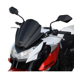 MRA RACING RM szyba motocyklowa KAWASAKI Z1000, ZRT00D, 2010-2013, forma RM, czarna MOTORUS.PL