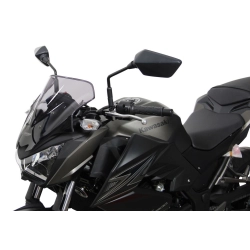 MRA szyba motocyklowa KAWASAKI Z300 ER300A 2015-, forma R, CZARNA