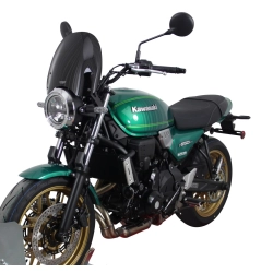 MRA szyba motocyklowa KAWASAKI Z650 RS 2022-, forma NTM, CZARNA