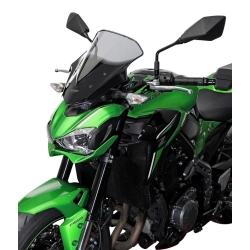 MRA szyba motocyklowa KAWASAKI Z900 ZR 900 B 2017-2019, forma NRN, CZARNA