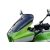 MRA szyba motocyklowa KAWASAKI ZRX1200 R ZRT20A 2001-, forma S, CZARNA