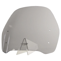 MRA uniwersalna szyba do motocykli bez owiewek NAKED-BIKE, forma RO, CZARNA