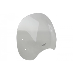 MRA uniwersalna szyba do motocykli bez owiewek NAKED-BIKE, forma ROC, BEZBARWNA