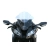 MRA szyba motocyklowa KAWASAKI ZX10R ZXT00J 2011-2015, forma R, CZARNA