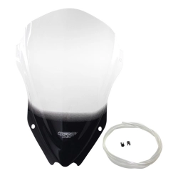 MRA szyba motocyklowa KAWASAKI ZX10R ZXT00S 2016-2020, forma R, BEZBARWNA