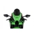MRA szyba motocyklowa KAWASAKI ZX10R /RR 2021-, forma R, CZARNA MOTORUS.PL