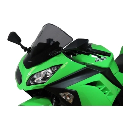 MRA szyba motocyklowa KAWASAKI ZX 300 R EX300A 2013-, forma R, CZARNA