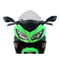 MRA szyba motocyklowa KAWASAKI ZX 300 R EX300A 2013-, forma R, CZARNA
