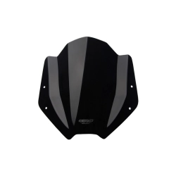 MRA uniwersalna szyba do motocykli bez owiewek NAKED-BIKE, forma SH, CZARNA