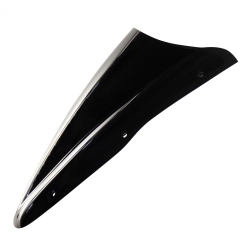MRA szyba motocyklowa OT KAWASAKI ZX6R ZX600F -1997, forma RN, CZARNA