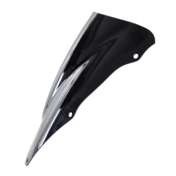 MRA szyba motocyklowa OT KAWASAKI ZX6R ZX600G 1998-1999, forma RN, CZARNA