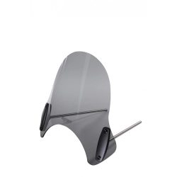 MRA uniwersalna szyba do motocykli bez owiewek NAKED-BIKE, forma SY, PRZYCIEMNIANA