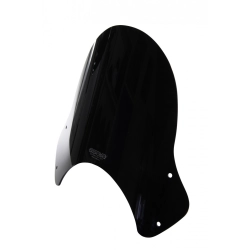 MRA uniwersalna szyba do motocykli bez owiewek NAKED-BIKE, forma SY, CZARNA