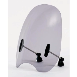 MRA uniwersalna szyba do motocykli bez owiewek NAKED-BIKE, forma CU, BEZBARWNA MOTORUS.PL