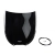 MRA szyba motocyklowa OT KAWASAKI ZXR750 ZX750H 1989-1990, forma TN, CZARNA