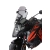MRA szyba motocyklowa KTM 1290 SUPER DUKE GT 2016-2018, forma XCS, PRZYCIEMNIANA