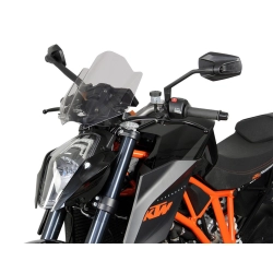 MRA szyba motocyklowa KTM 1290 SUPER DUKE R 2013-2016, forma NRM, BEZBARWNA