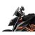MRA szyba motocyklowa KTM 1290 SUPER DUKE R 2013-2016, forma NRM, PRZYCIEMNIANA