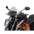 MRA szyba motocyklowa KTM 1290 SUPER DUKE R 2013-2016, forma NRM, CZARNA