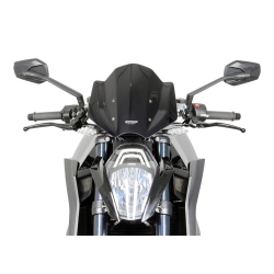 MRA szyba motocyklowa KTM 1290 SUPER DUKE R 2013-2016, forma NRM, CZARNA