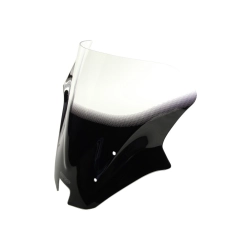 MRA szyba motocyklowa KTM 1290 SUPER DUKE R KTM SUPERDUKE 2017-2019, forma NRM, CZARNA