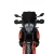 MRA szyba motocyklowa KTM ADVENTURE 890 R 2018-2022, forma SPN, CZARNA MOTORUS.PL