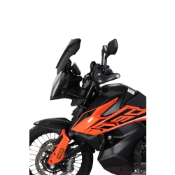 MRA szyba motocyklowa KTM ADVENTURE 890 R 2018-2022, forma SPN, CZARNA