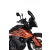 MRA szyba motocyklowa KTM ADVENTURE 890 R 2018-2022, forma SPN, CZARNA
