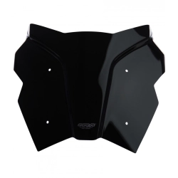 MRA szyba motocyklowa KTM ADVENTURE 890 R 2018-2022, forma SPN, CZARNA