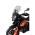 MRA szyba motocyklowa KTM ADVENTURE 890 R 2018-2022, forma TN, BEZBARWNA