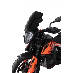 MRA szyba motocyklowa KTM ADVENTURE 890 R 2018-2022, forma TN, CZARNA